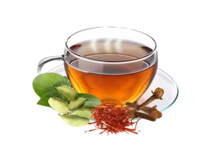 چای زعفرانی( 4نفره )